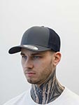Бейсболка FLEXFIT арт. 6606T (темно-серый / темно-синий)